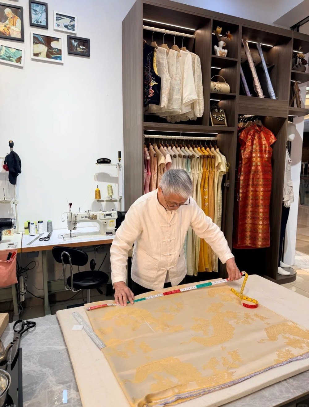 The HUTAILOR atelier standard — hand-finished tailoring in the Shenzhen atelier